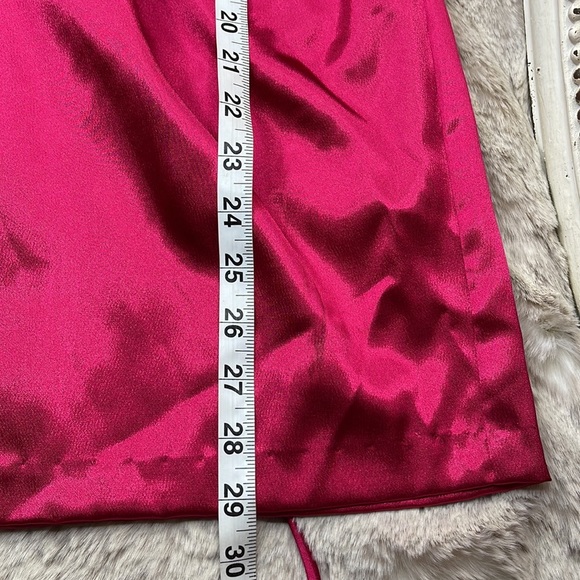 Teeze Me•Fuchsia Strapless Dress - Picture 8 of 10